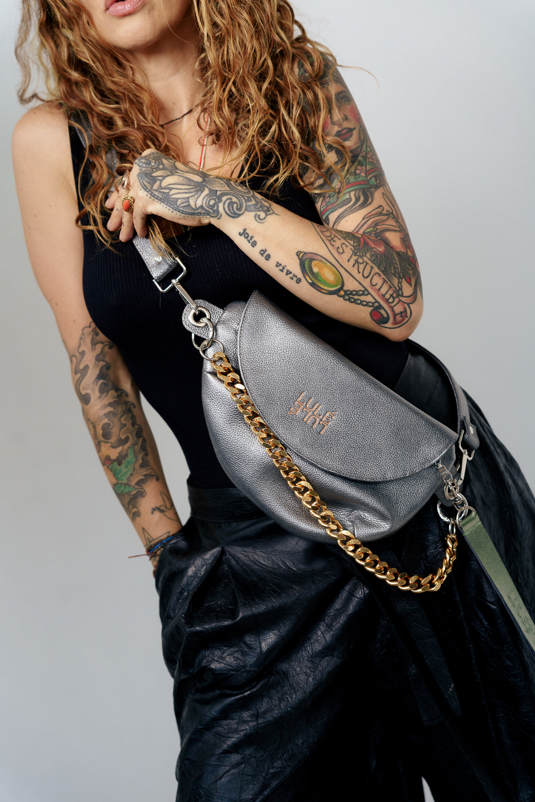 Reptilia Bag Silver