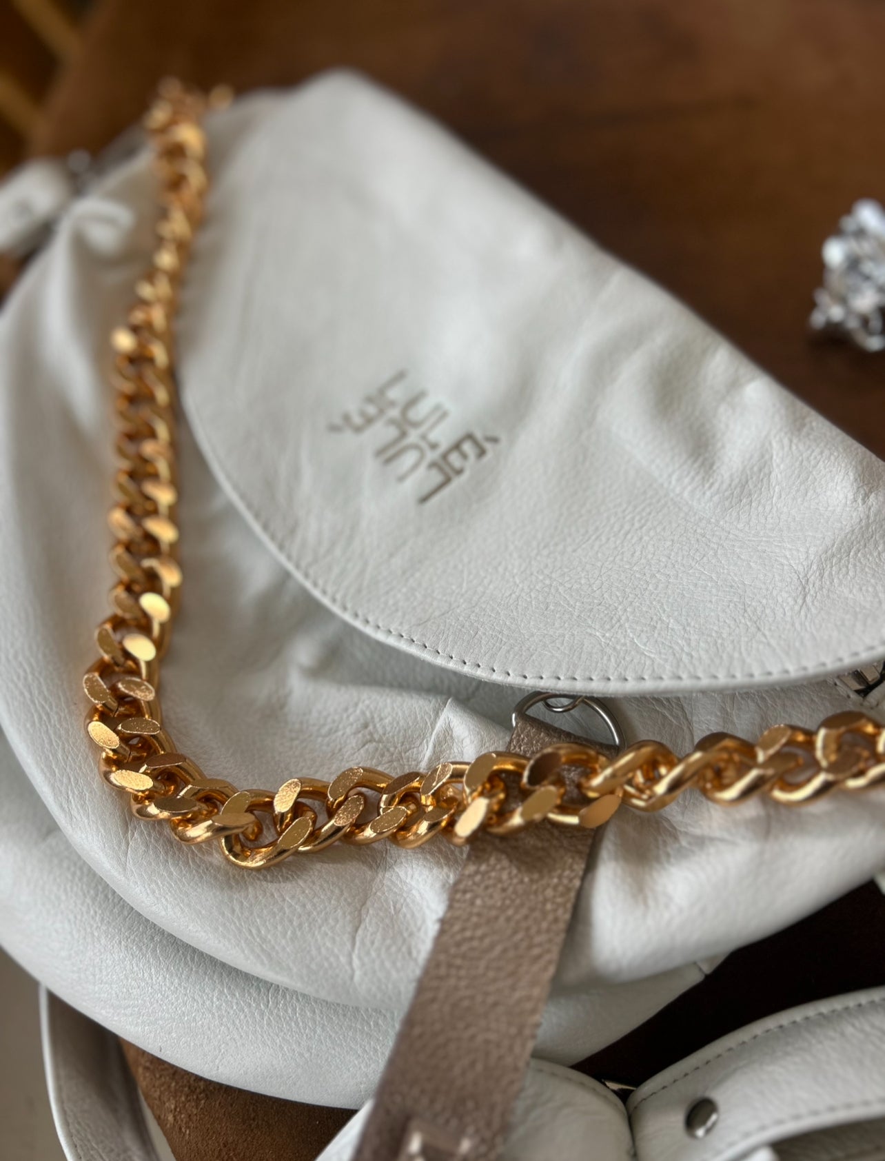 Reptilia XL Off White / Crema