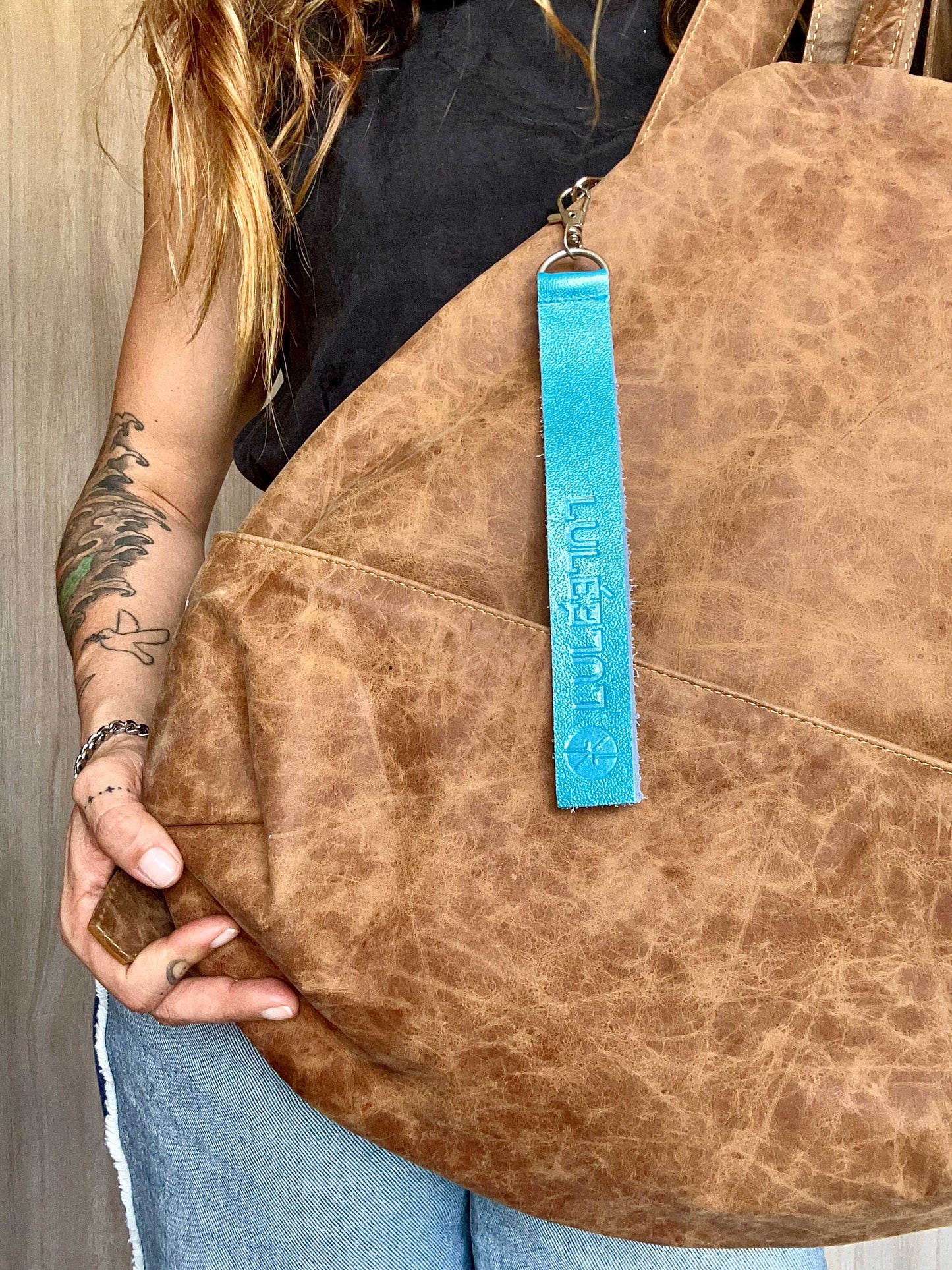 BagPack Miel tag azul