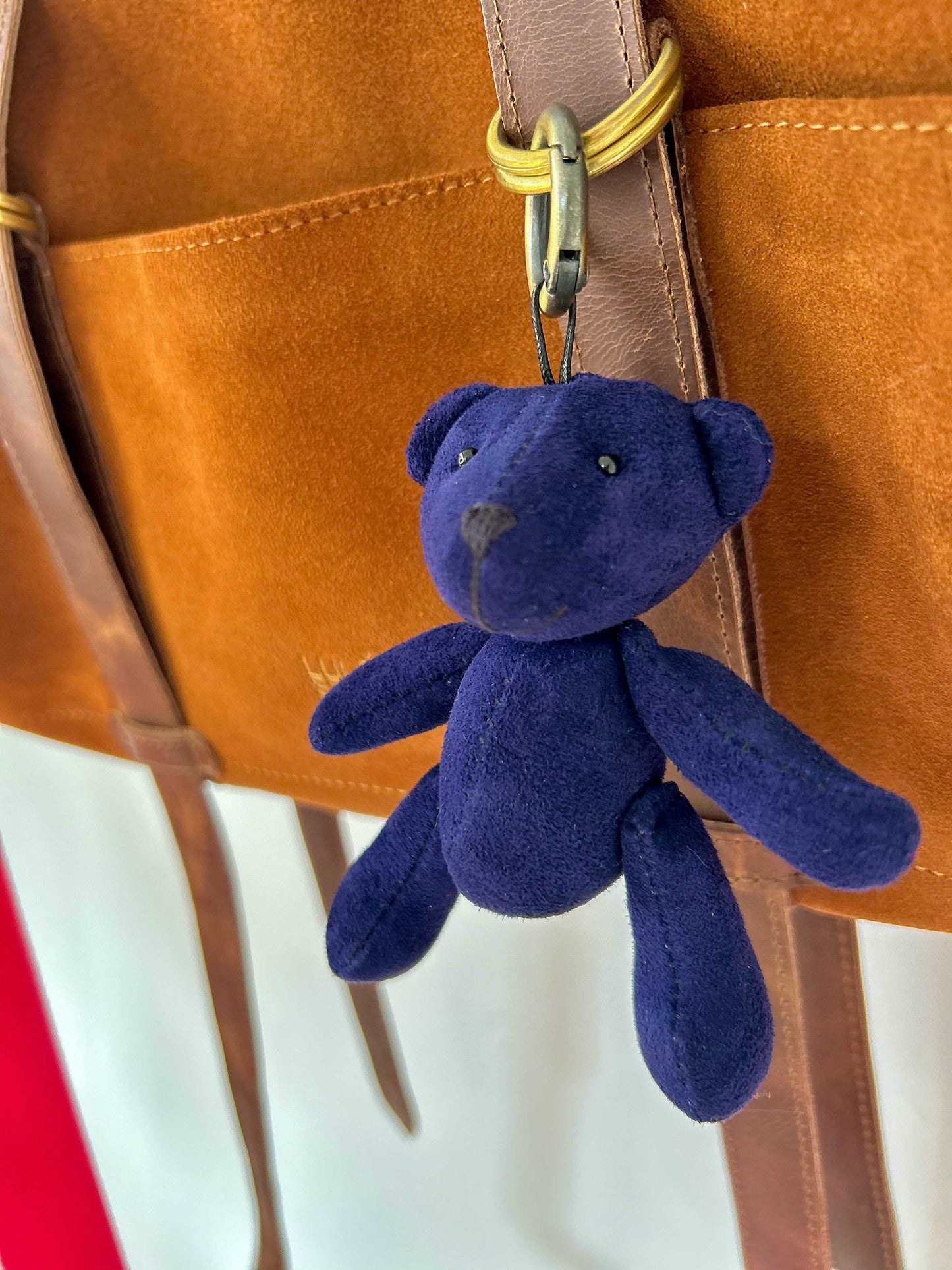 Oba Oba Bear (keychain) Old Gold