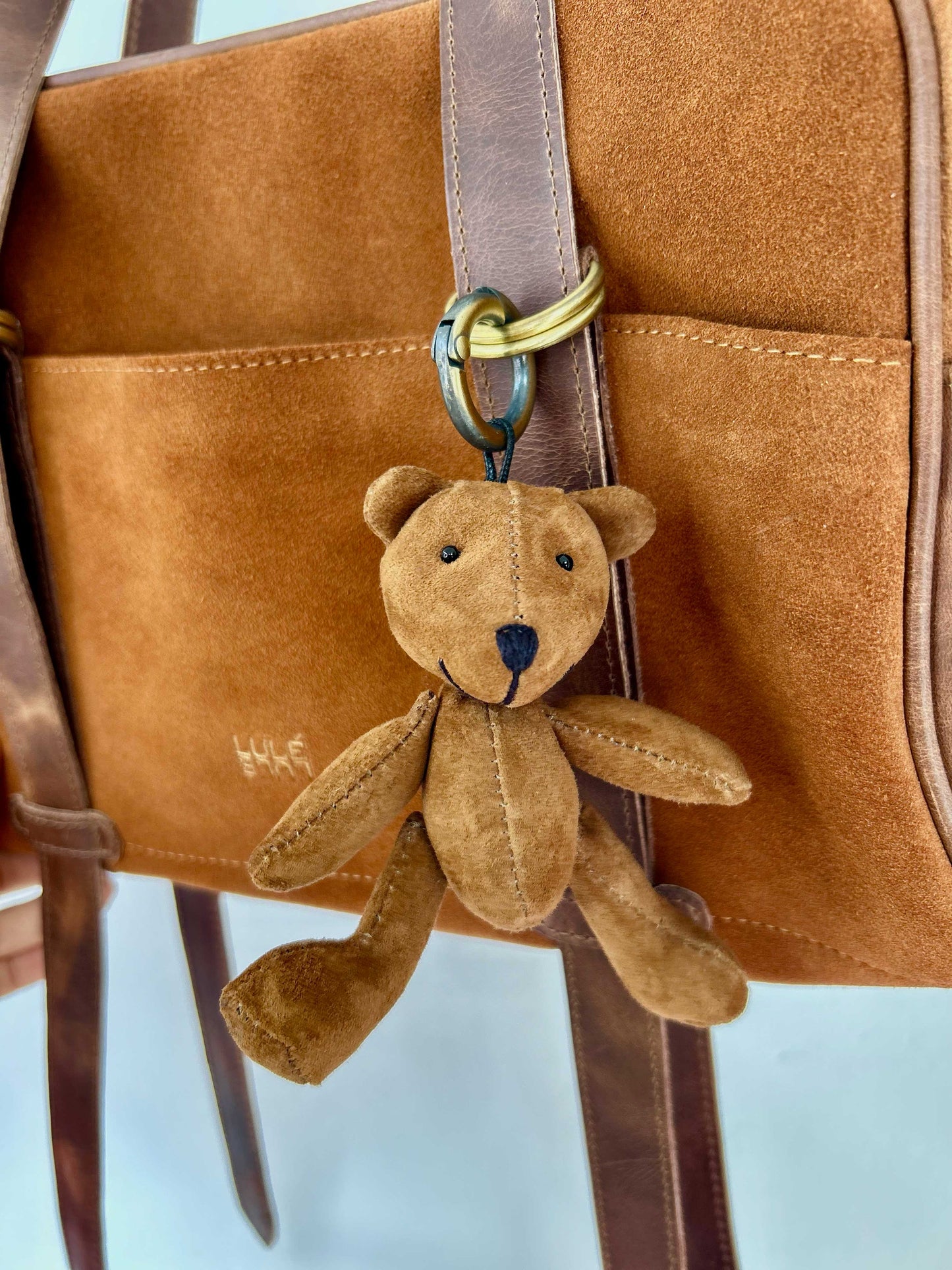 Oba Oba Bear (keychain) Old Gold