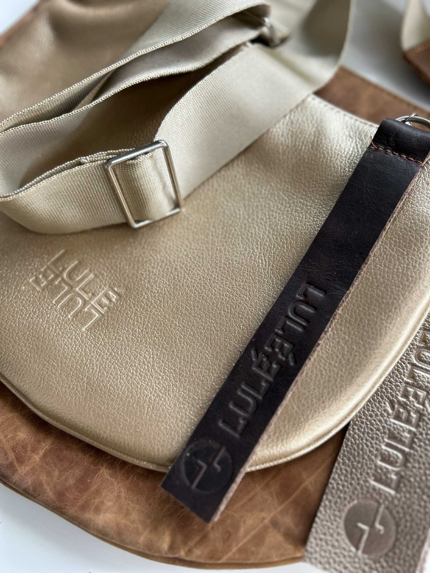 Dúo Bag Miel y Dorado