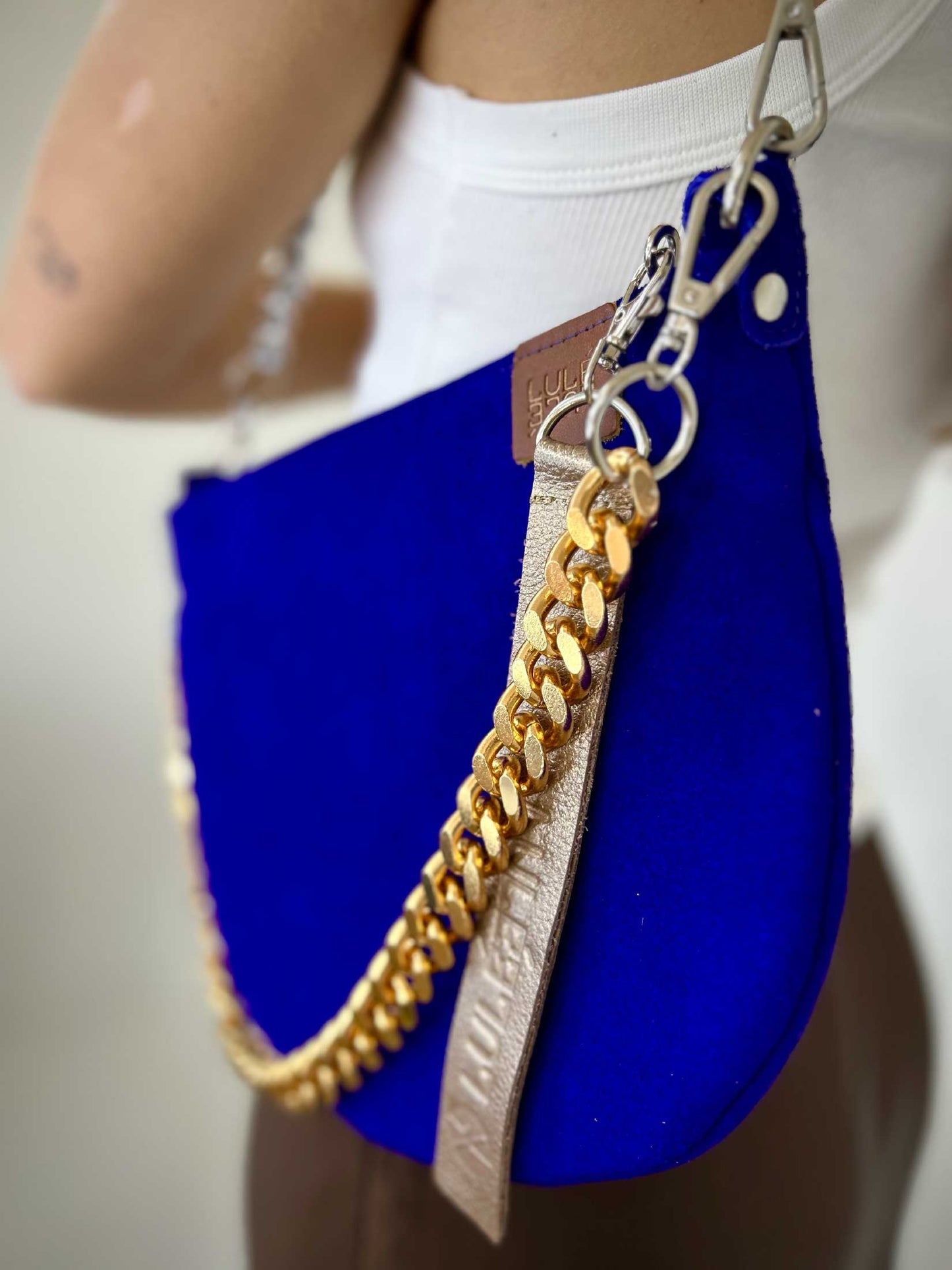 Dúo Bag Negro y Azul Violeta
