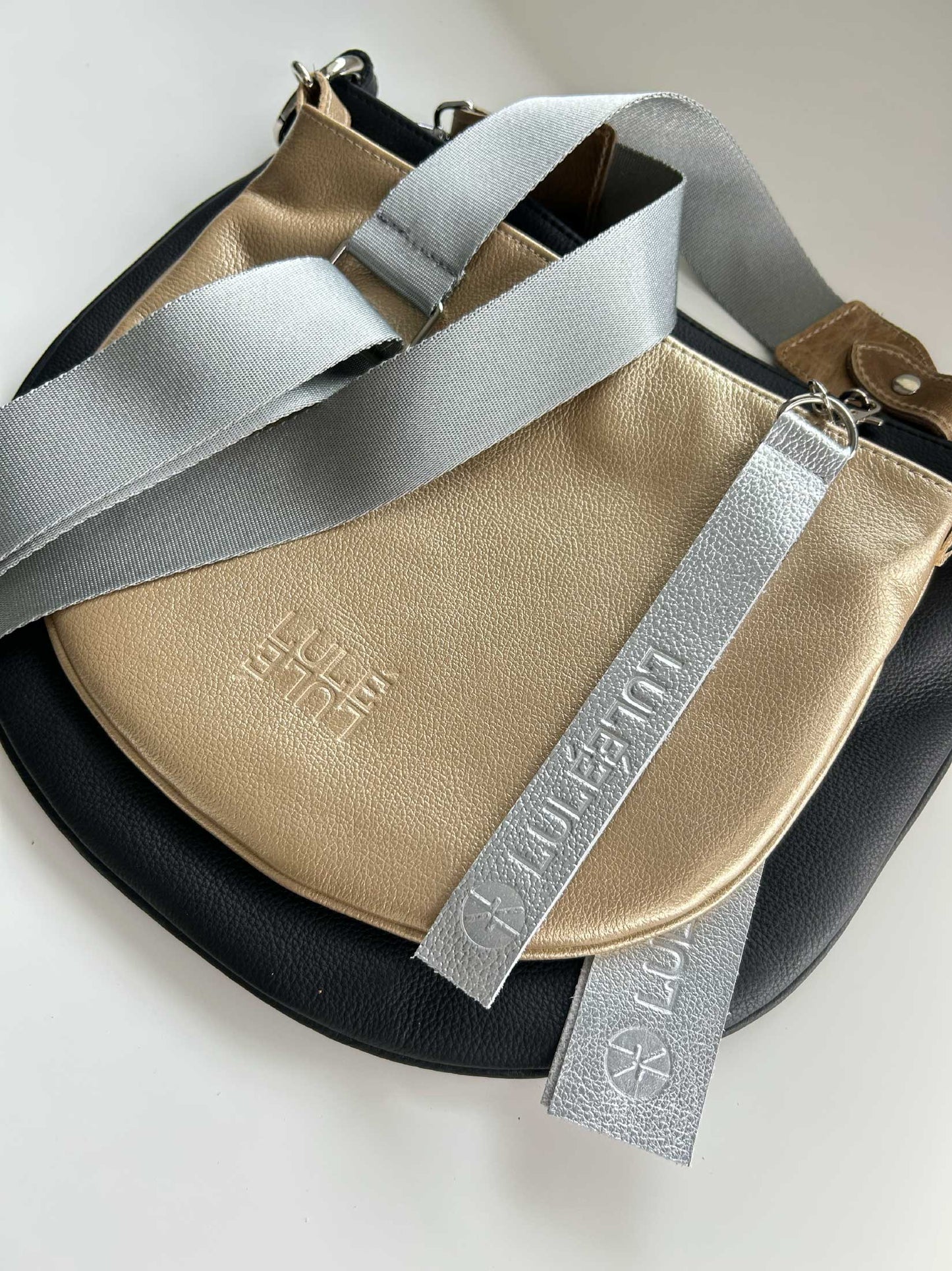 Dúo Bag Negro y Dorado