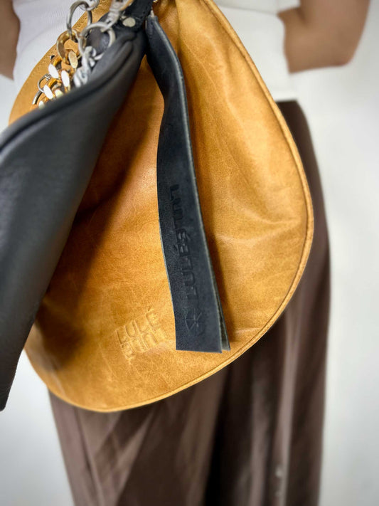 Dúo Bag Negro y Miel