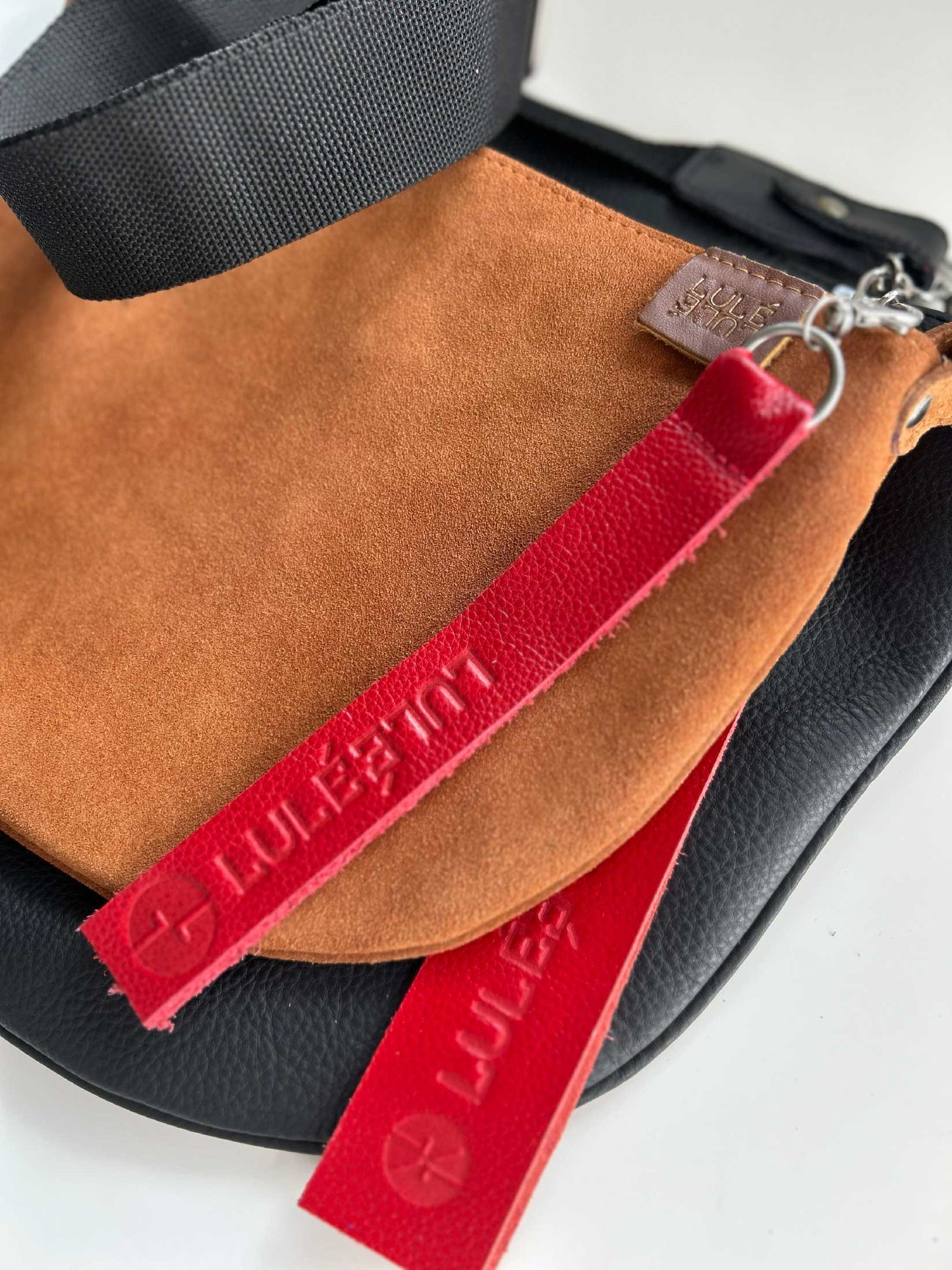 Dúo Bag Negro y Caramelo