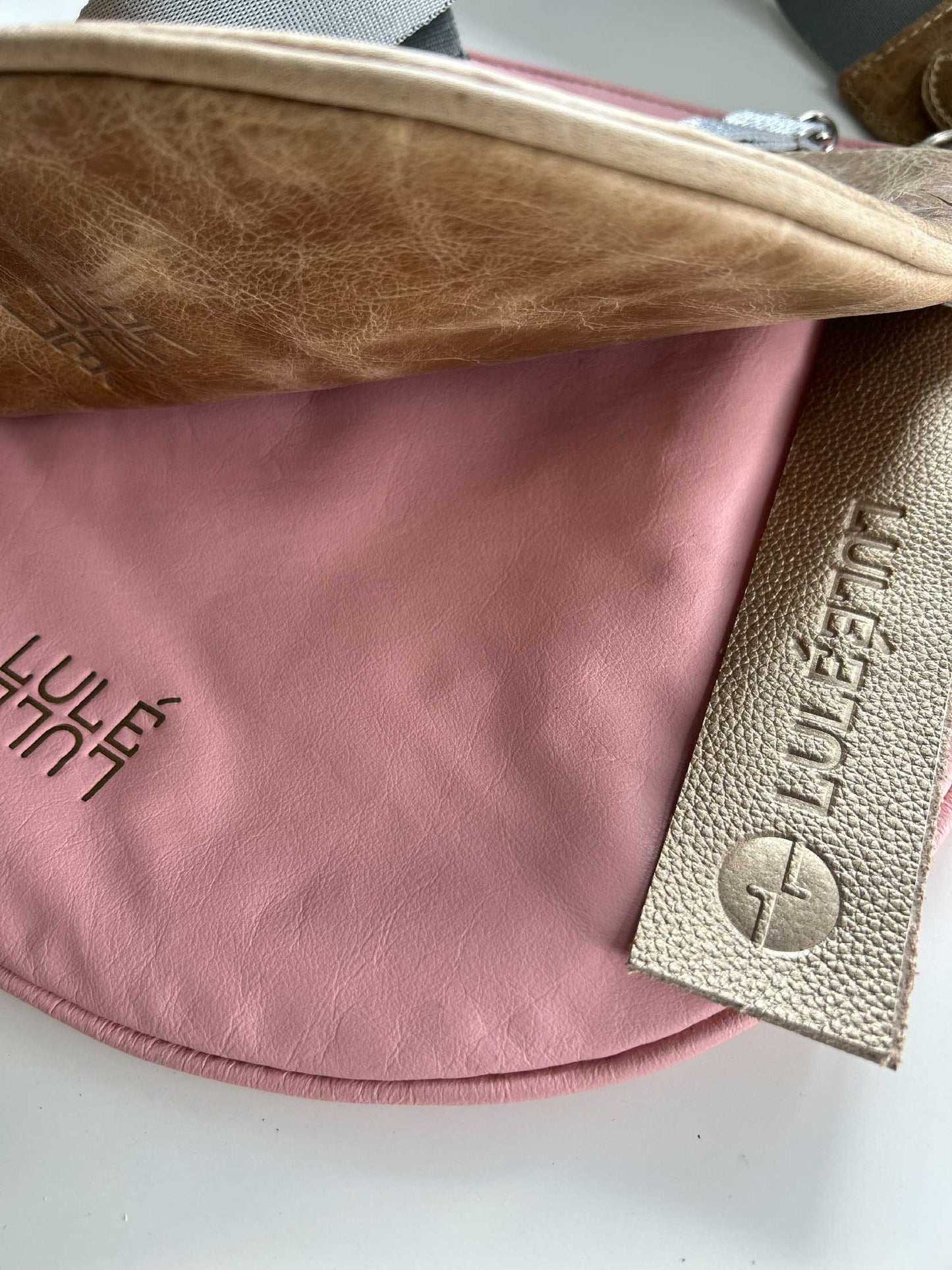 Dúo Bag Taupe y Rosa