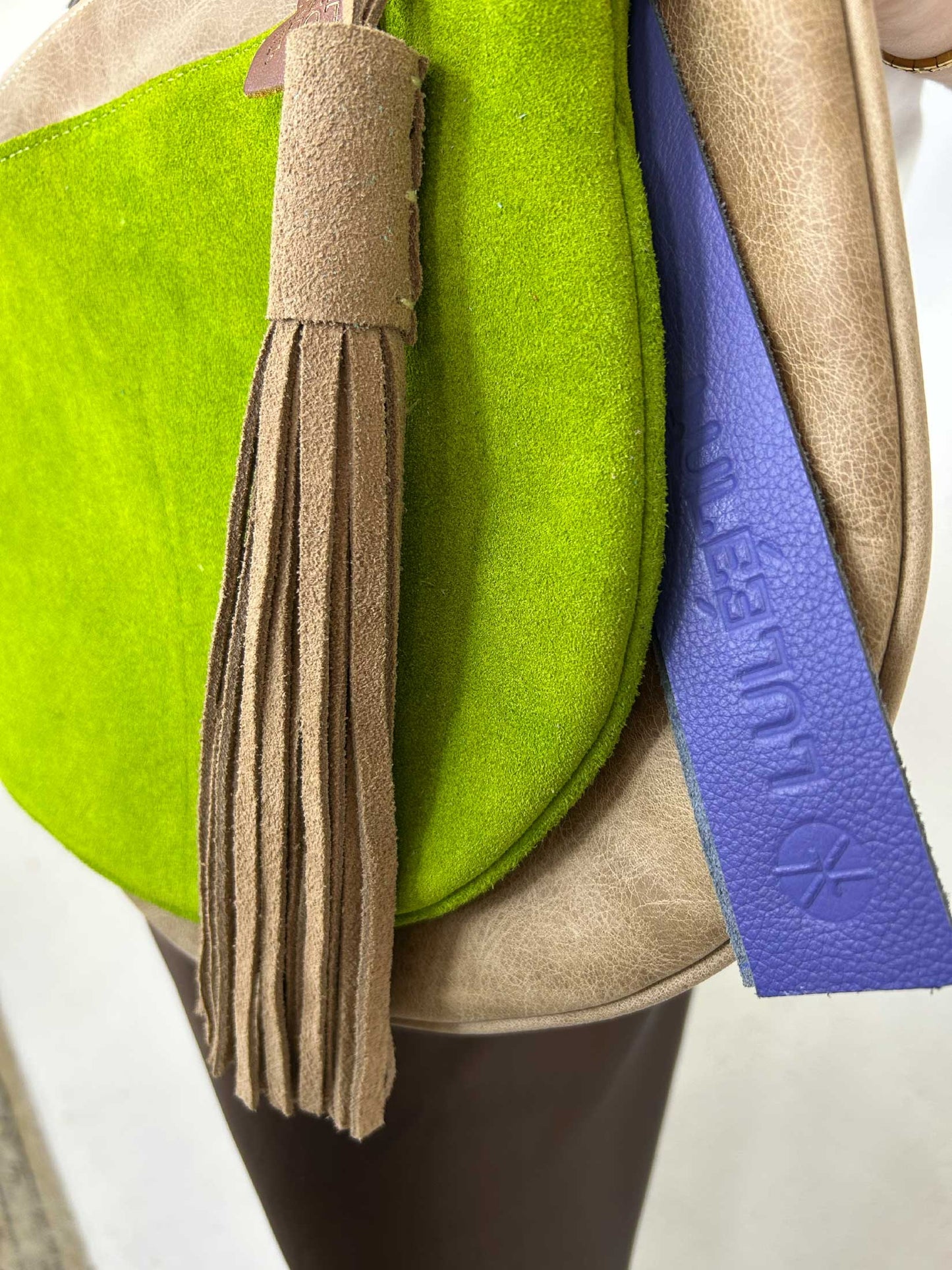Dúo Bag Taupe y Verde