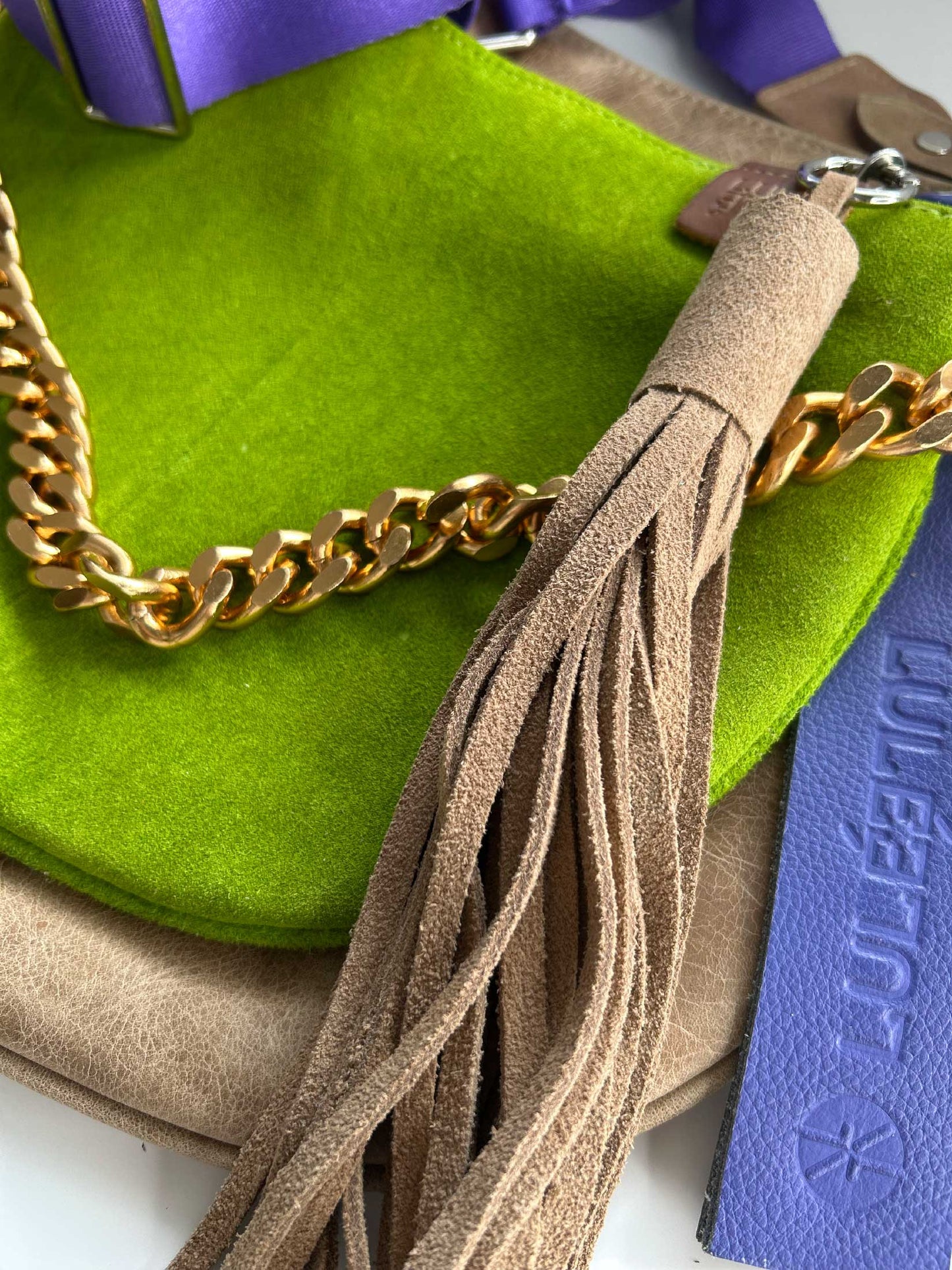 Dúo Bag Taupe y Verde