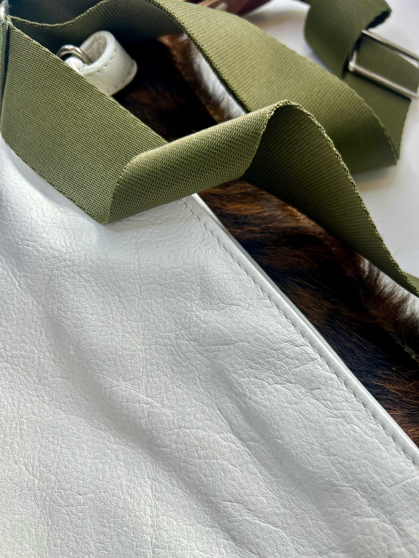 Dúo Bag Cow off white