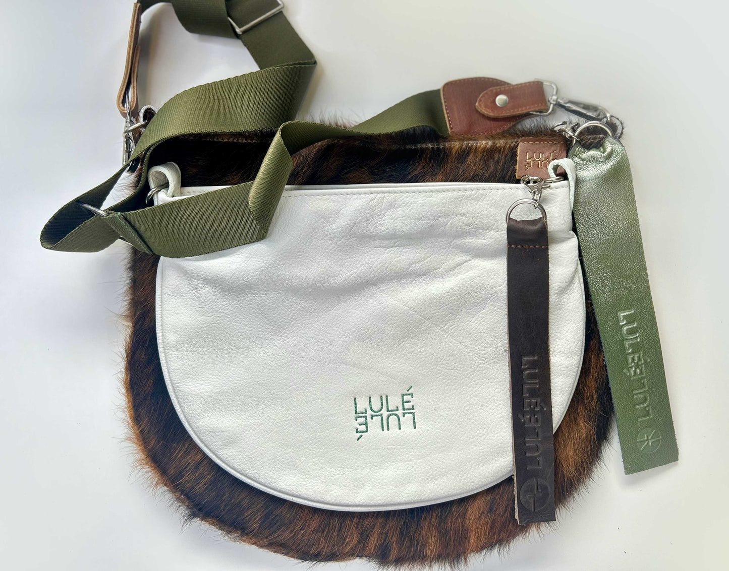 Dúo Bag Cow off white
