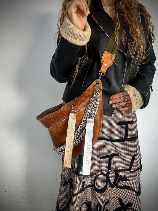 Hendrix bag Miel Rústico