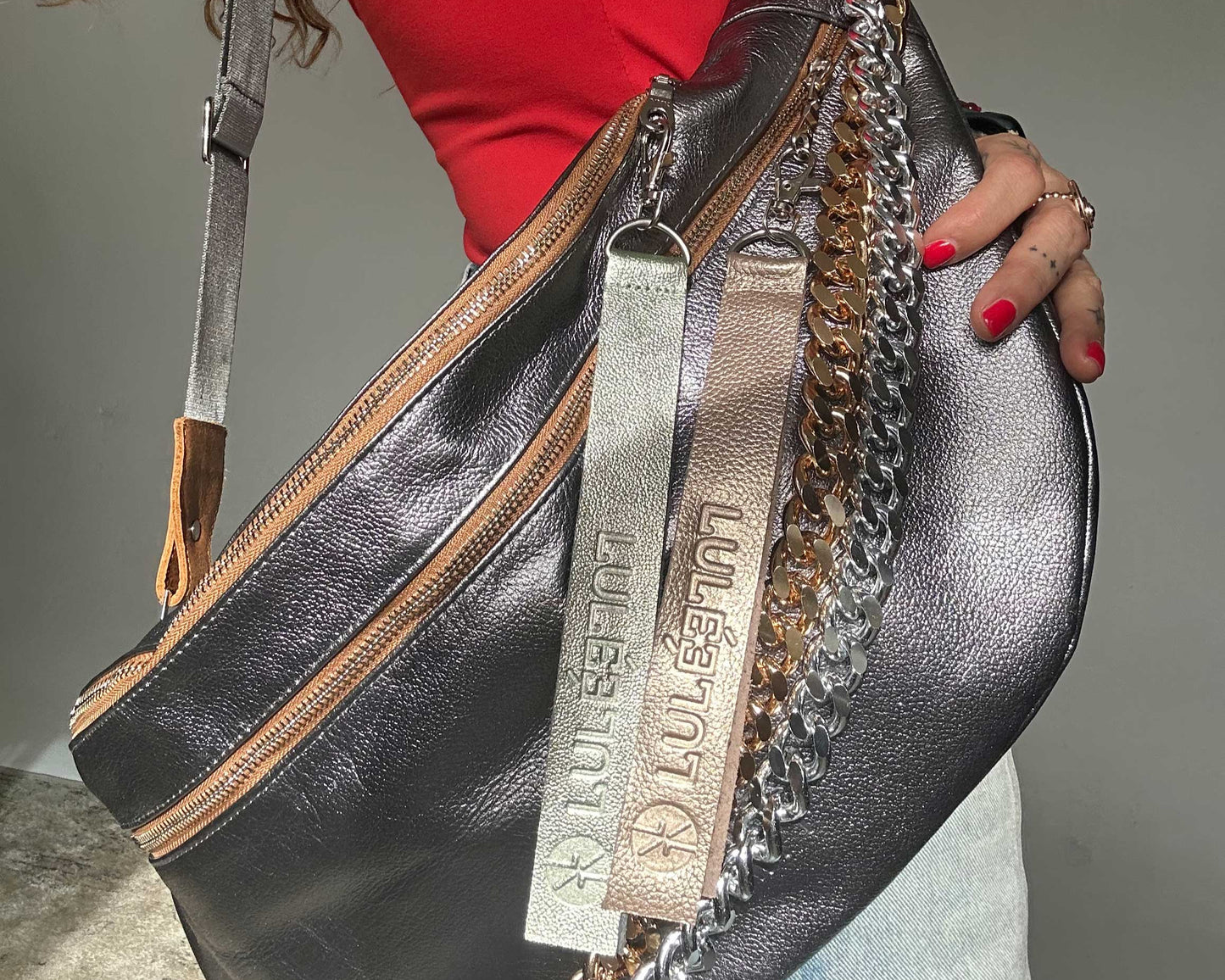 Hendrix bag Plata noche