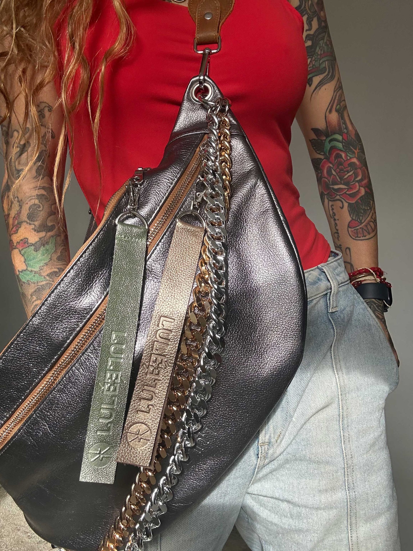 Hendrix bag Plata noche