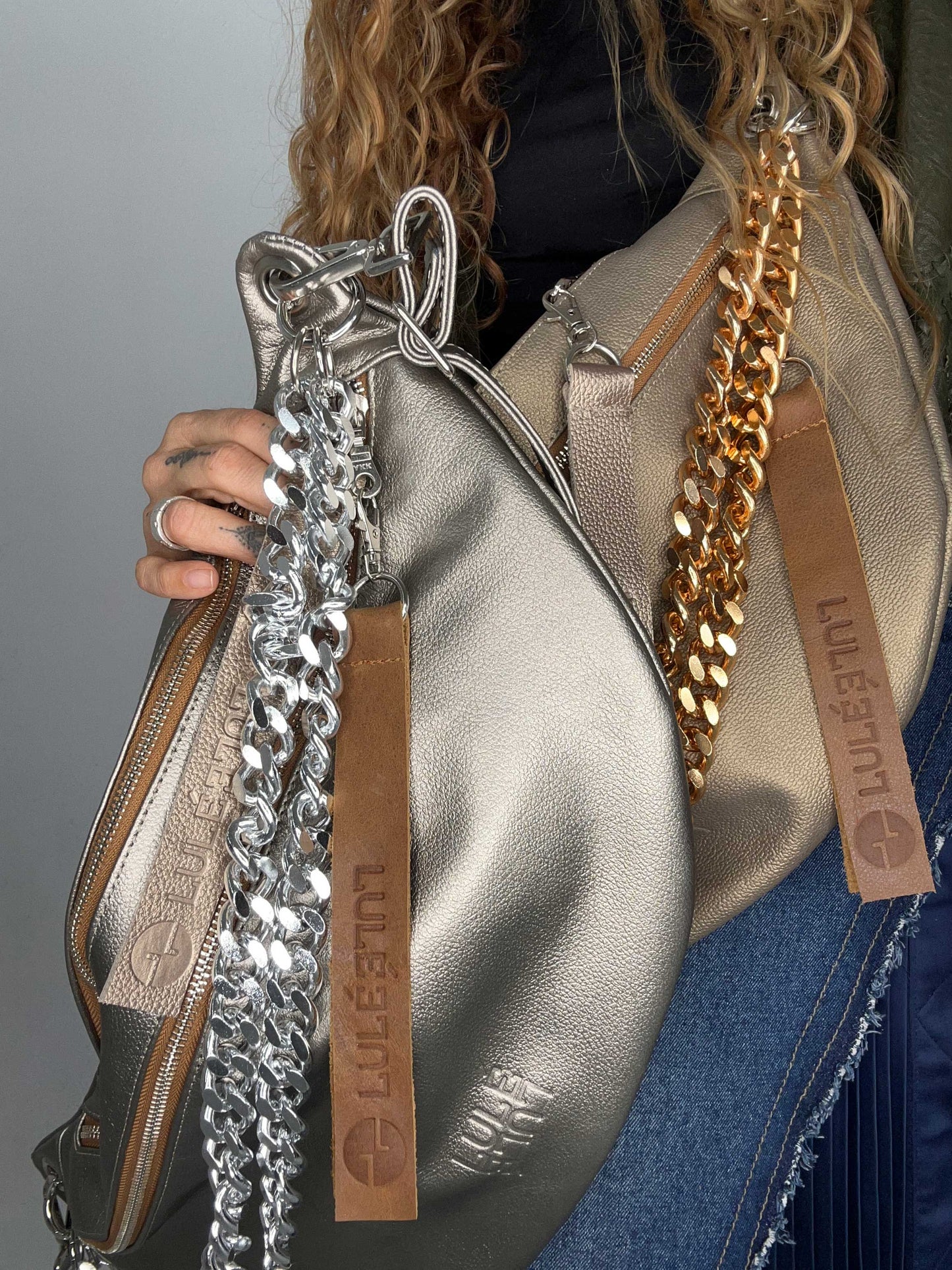 Hendrix bag Platino