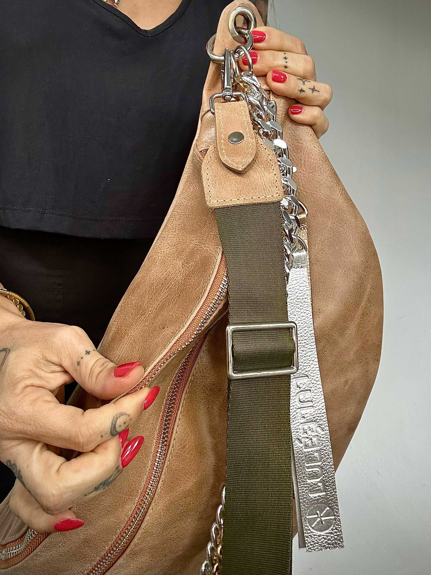 Hendrix bag Wood