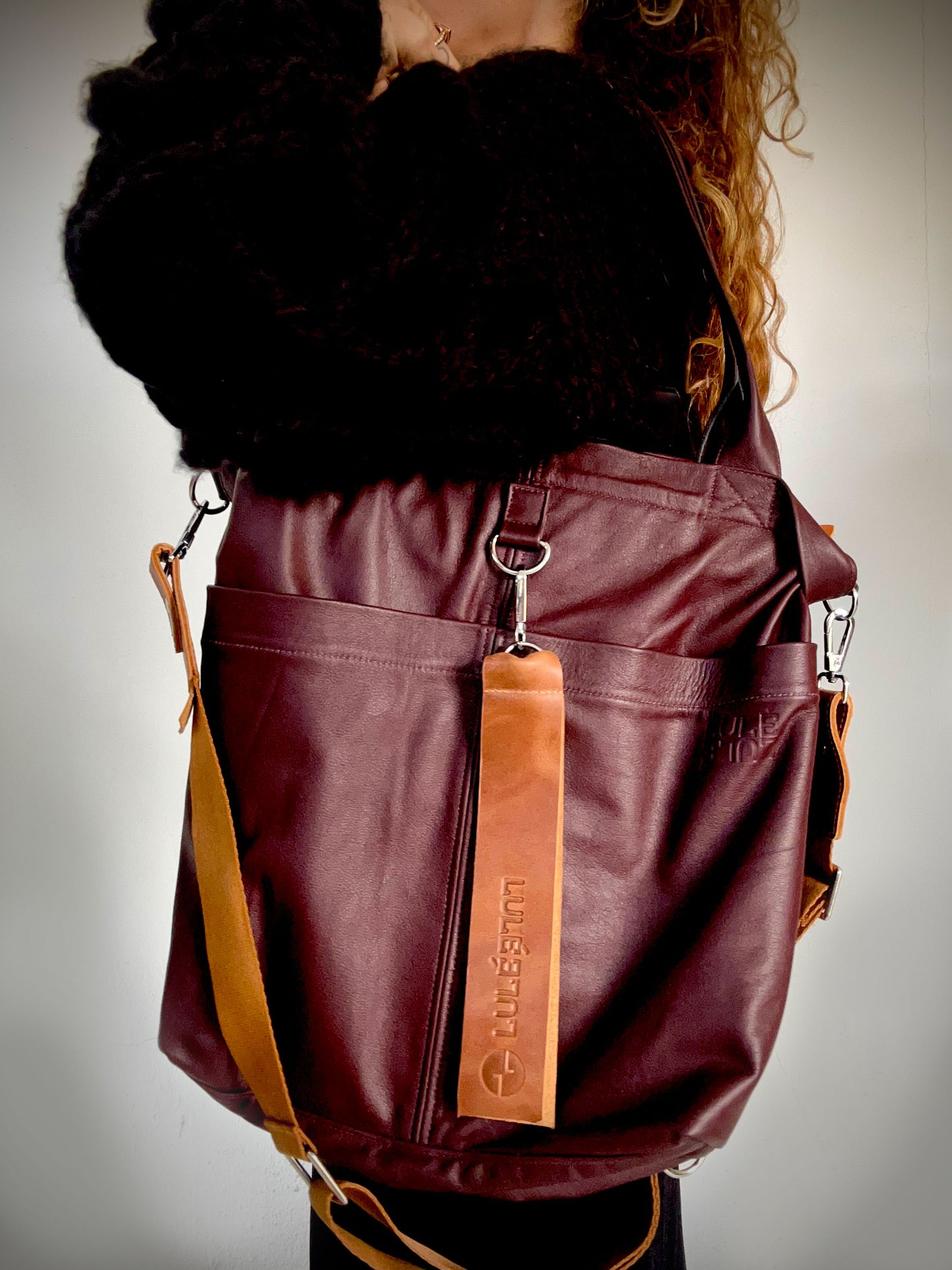 LOLO BAG Ultraliviano Granate
