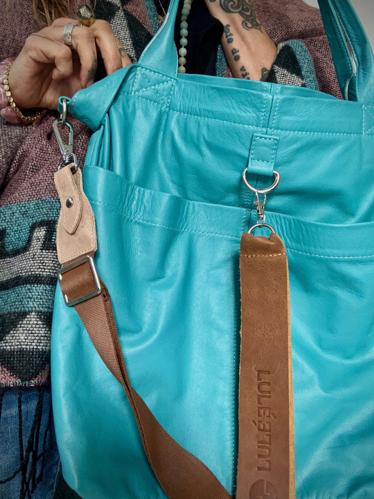 LOLO BAG Ultraliviano Turquesa