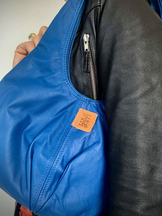 Louchy Bag Mini Azul Cobalto