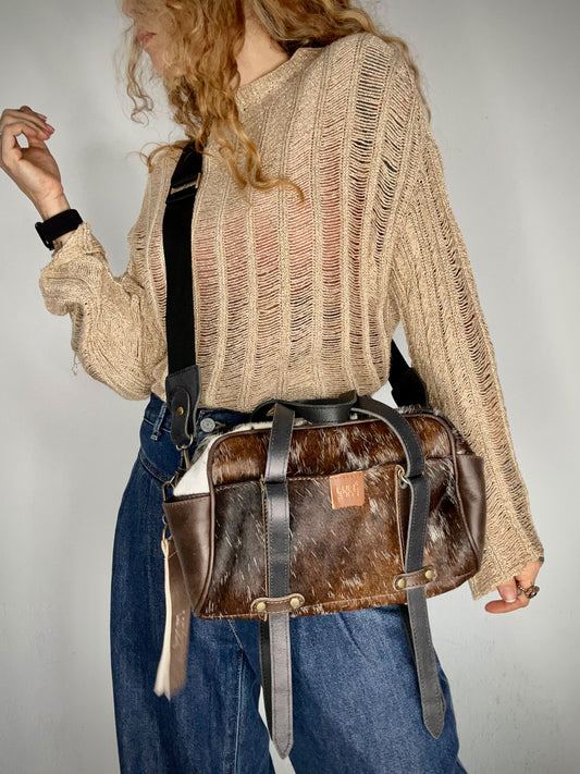 Lulé Bag Manchas Café Pequeña