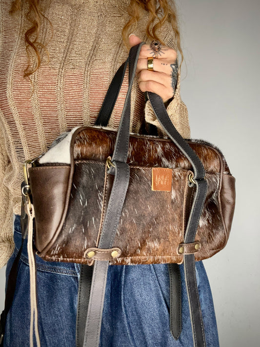 Lulé Bag Manchas Café Pequeña