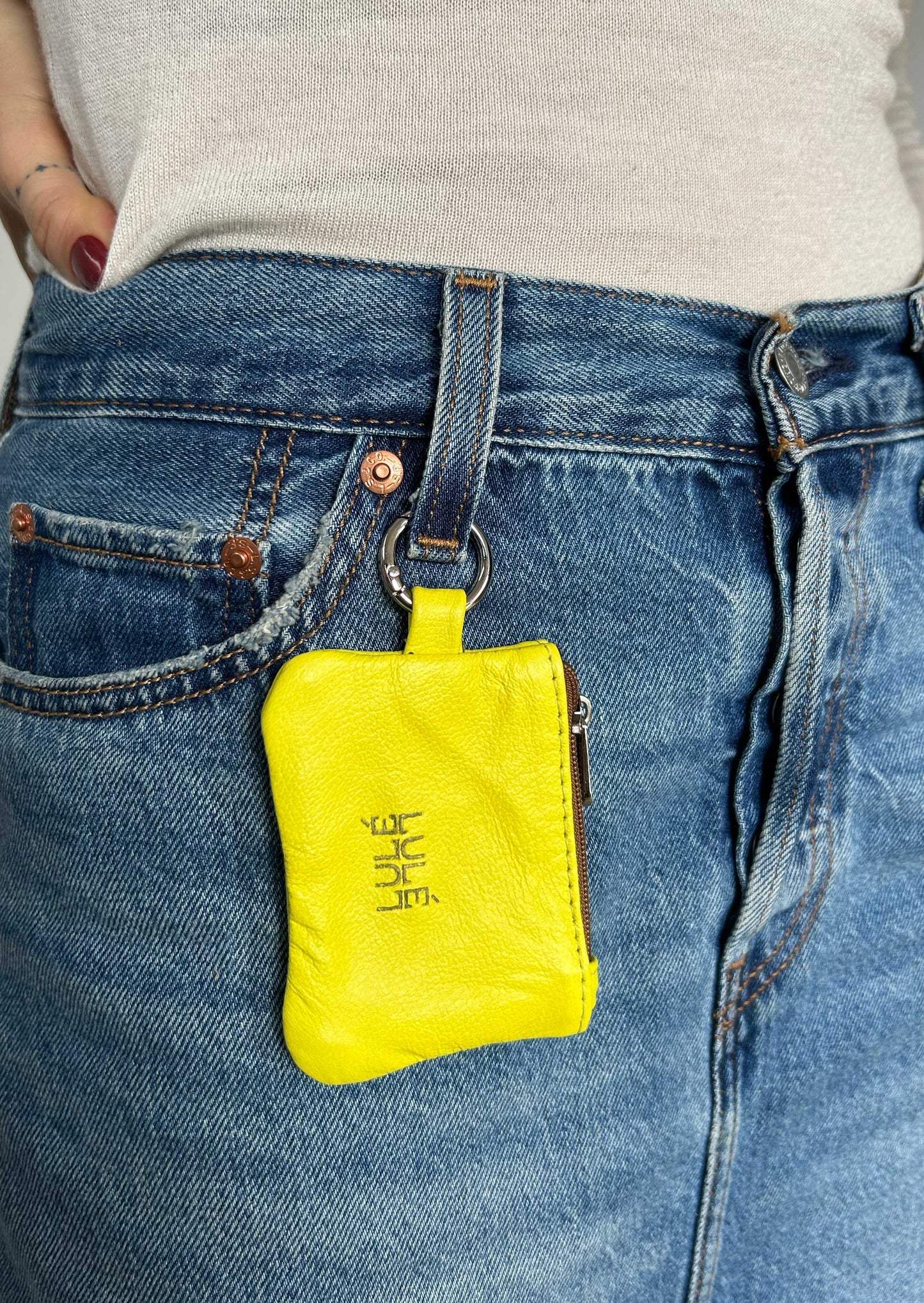 Monedera Lulé Amarilla Neón