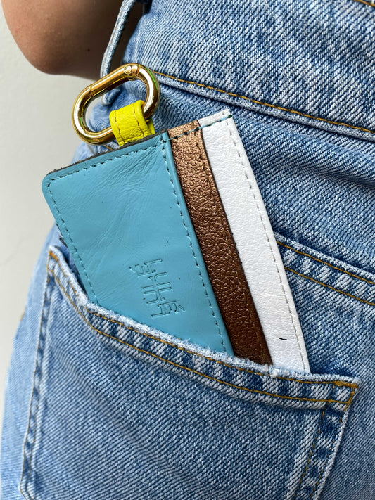 Mini Wallet Mix Azul