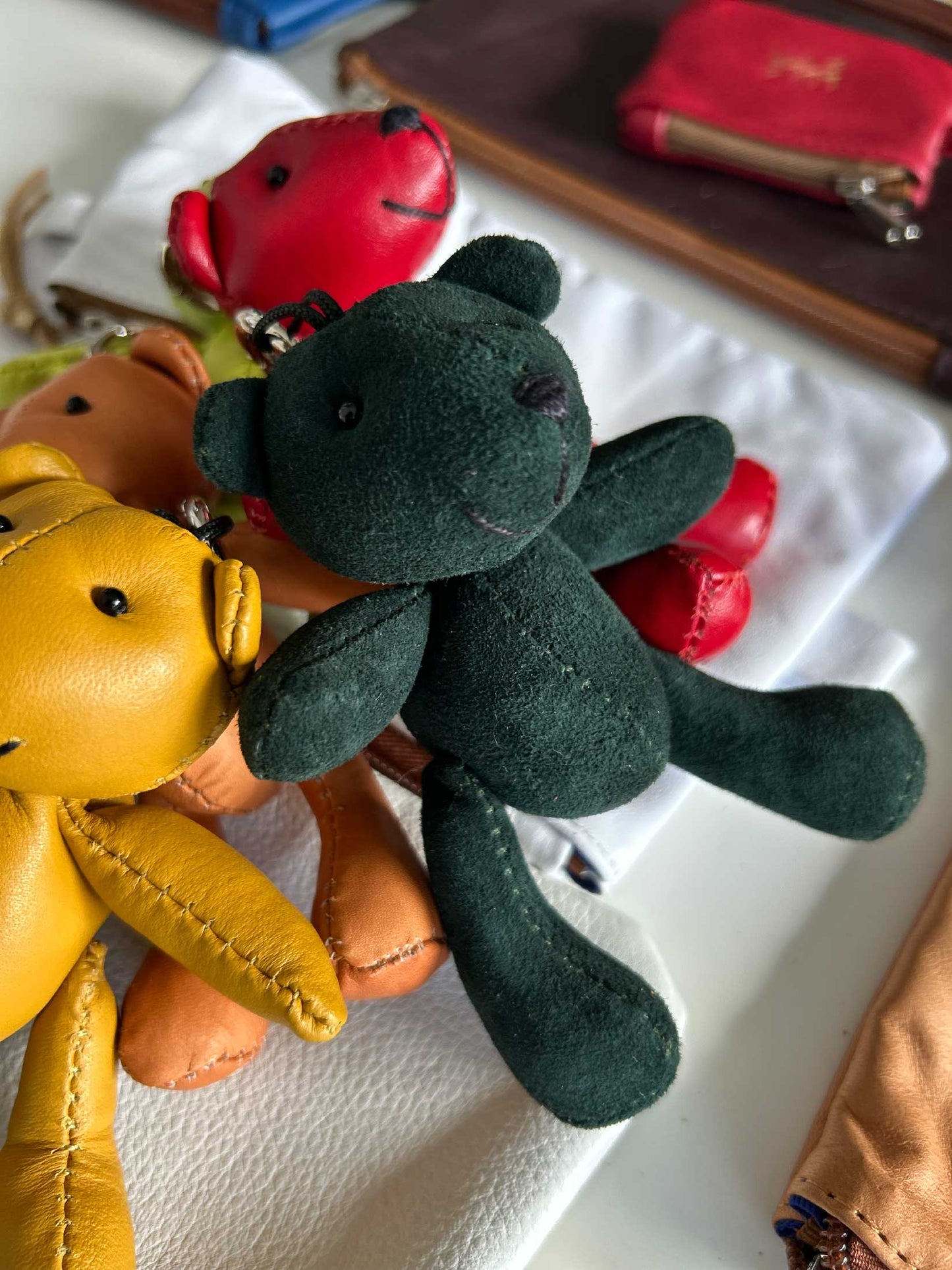 Osito Oba Oba Verde Oscuro Gamuza