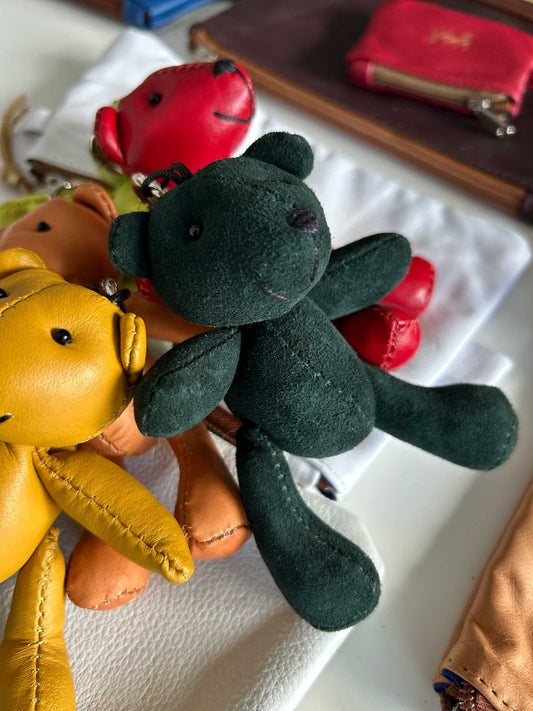 Osito Oba Oba Verde Oscuro Gamuza