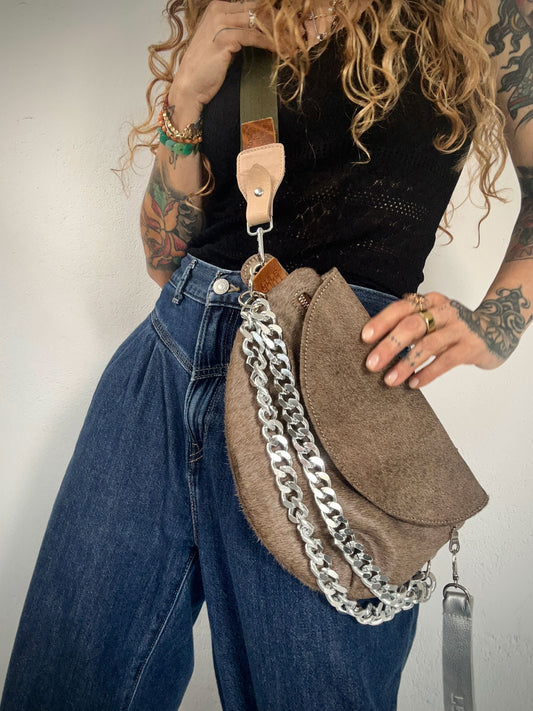 Reptilia Bag Natural Taupe