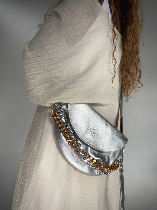 Reptilia Bag Plateada