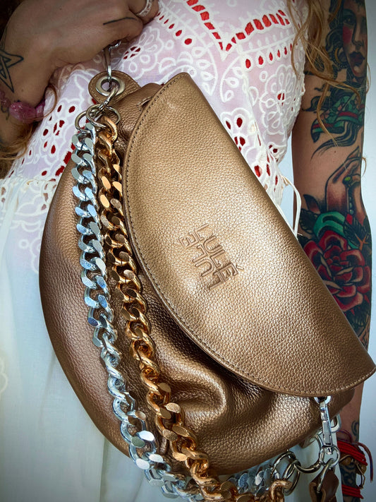 Reptilia Bag Bronce