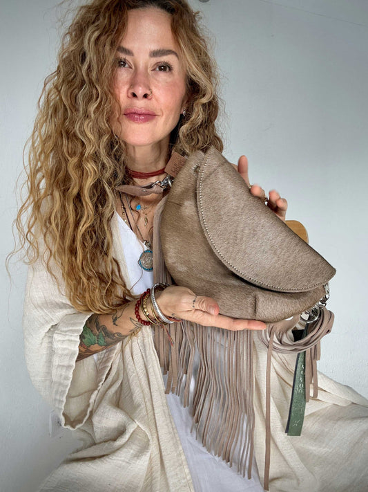 Reptilia Bag Natural Taupe