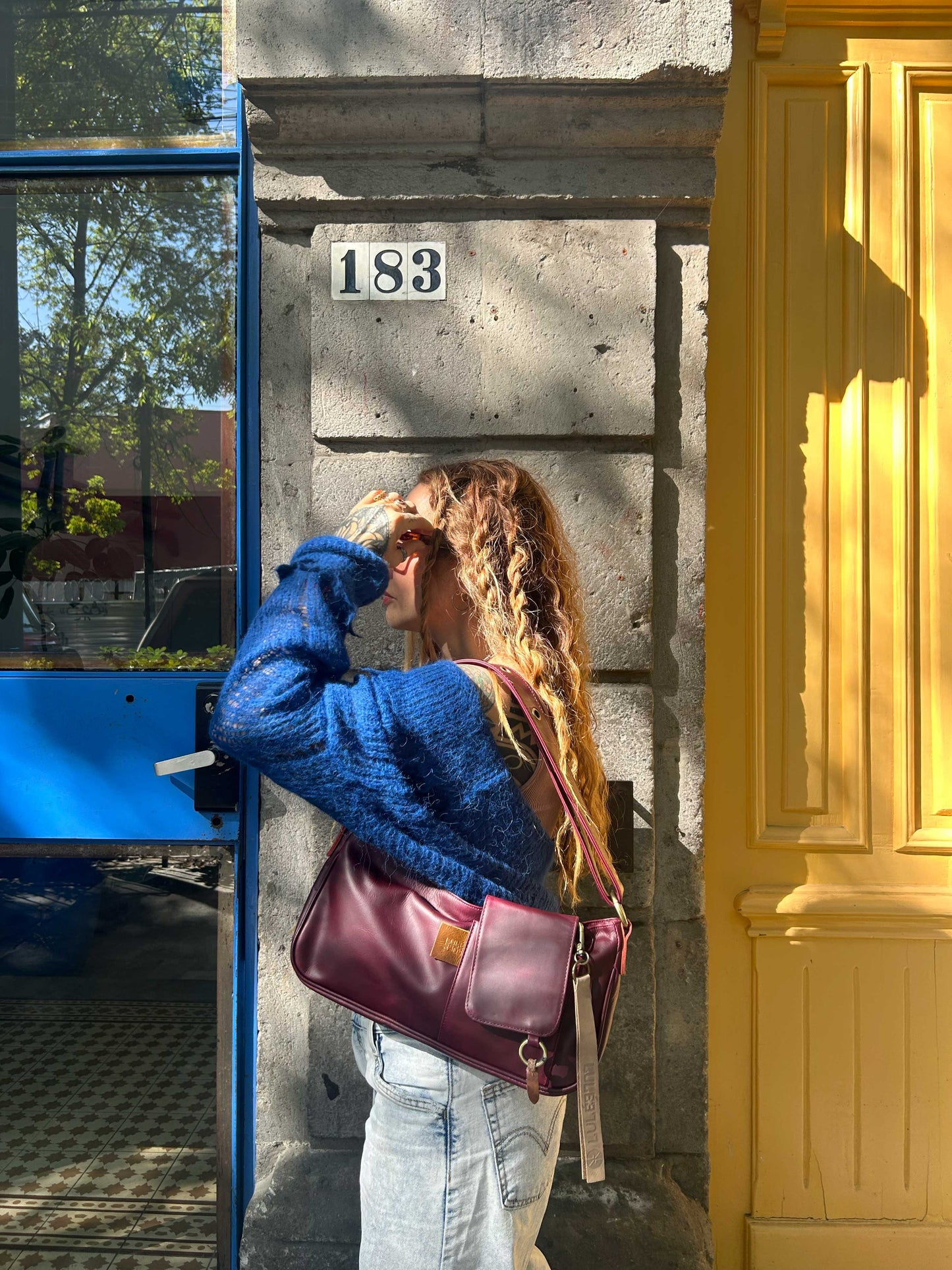 La Roma Bag Vinotinto