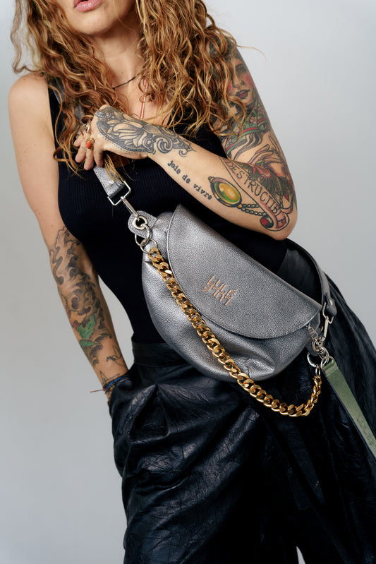 Reptilia Bag Silver