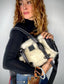 Lulé Bag Manchas negras pequeña