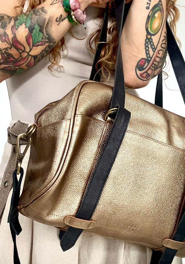Lulé Bag Bronce Mediana