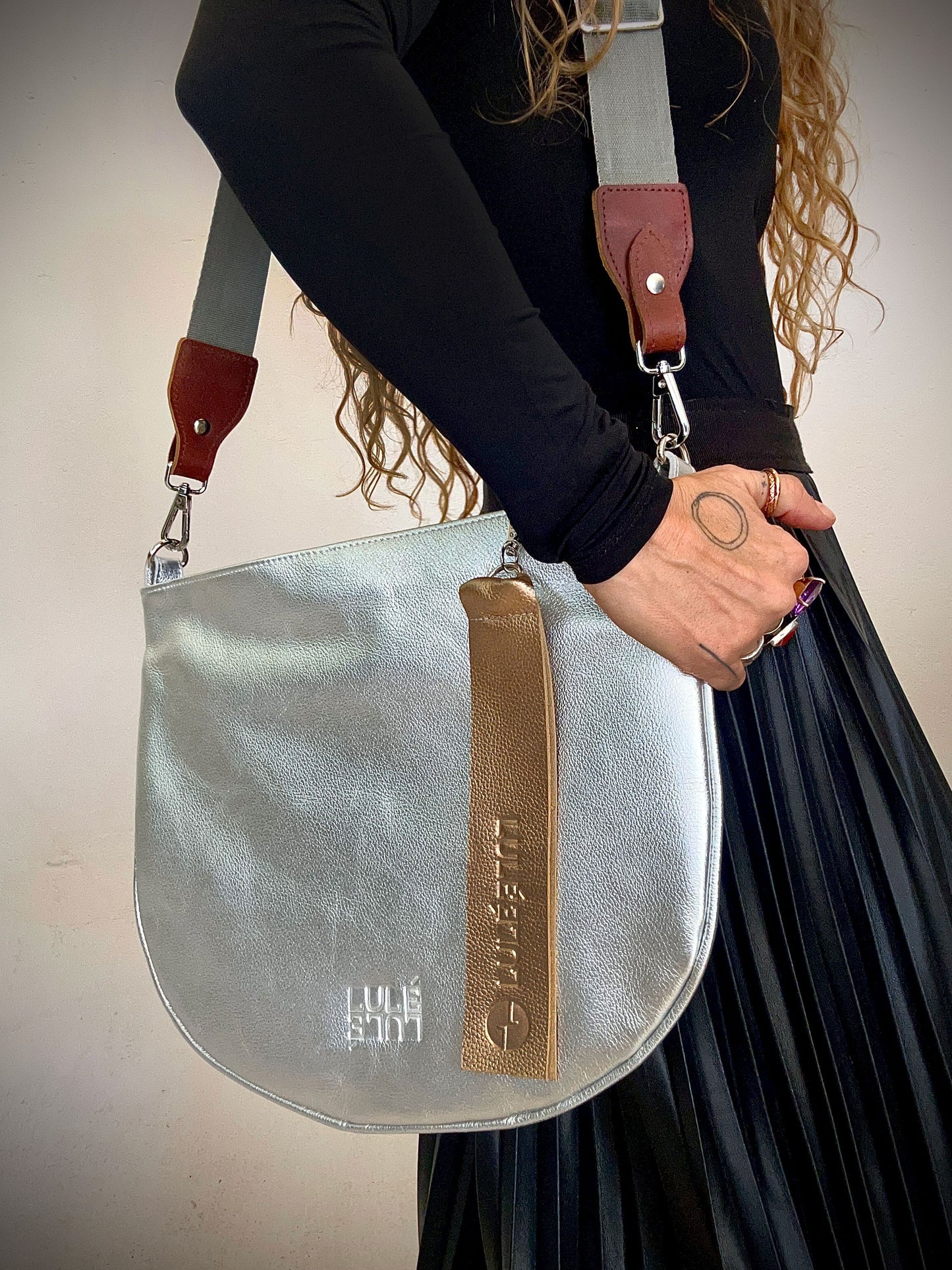 Arco bag Plateado