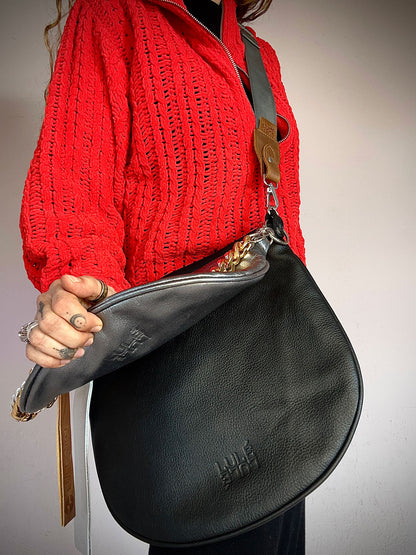 Dúo Bag Negro y Plata Noche