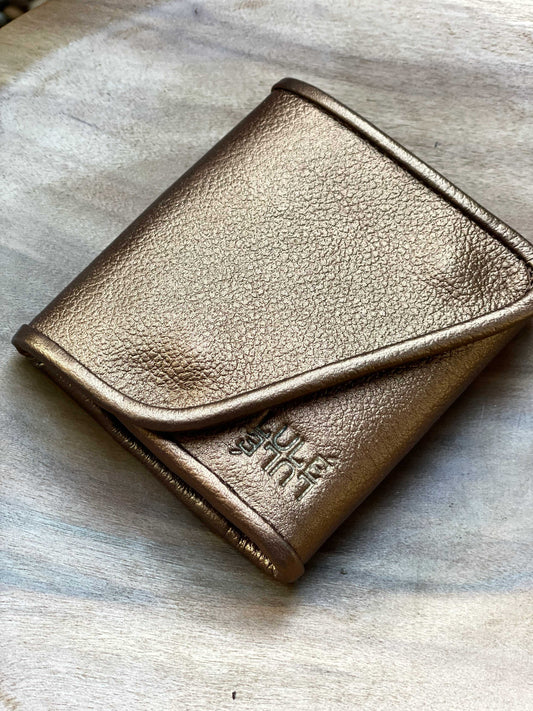 Small Lulé Wallet Copper