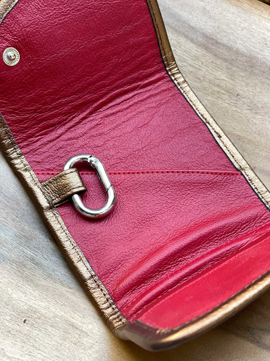 Small Lulé Wallet Copper