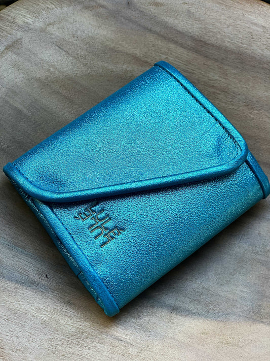 Small Lulé Wallet Blue