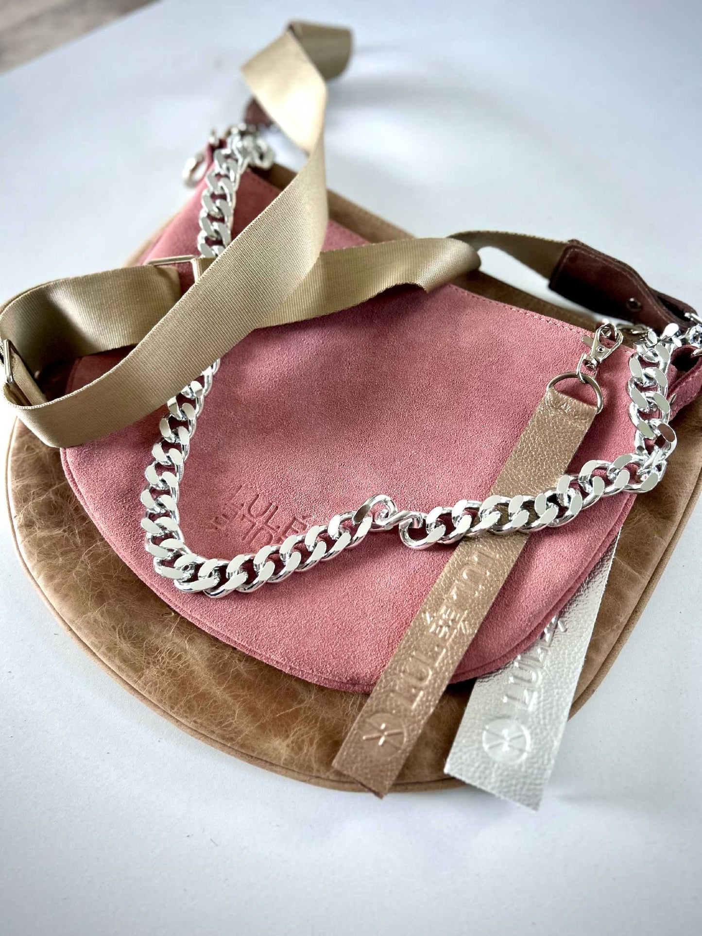 Dúo Bag Taupe y Verde