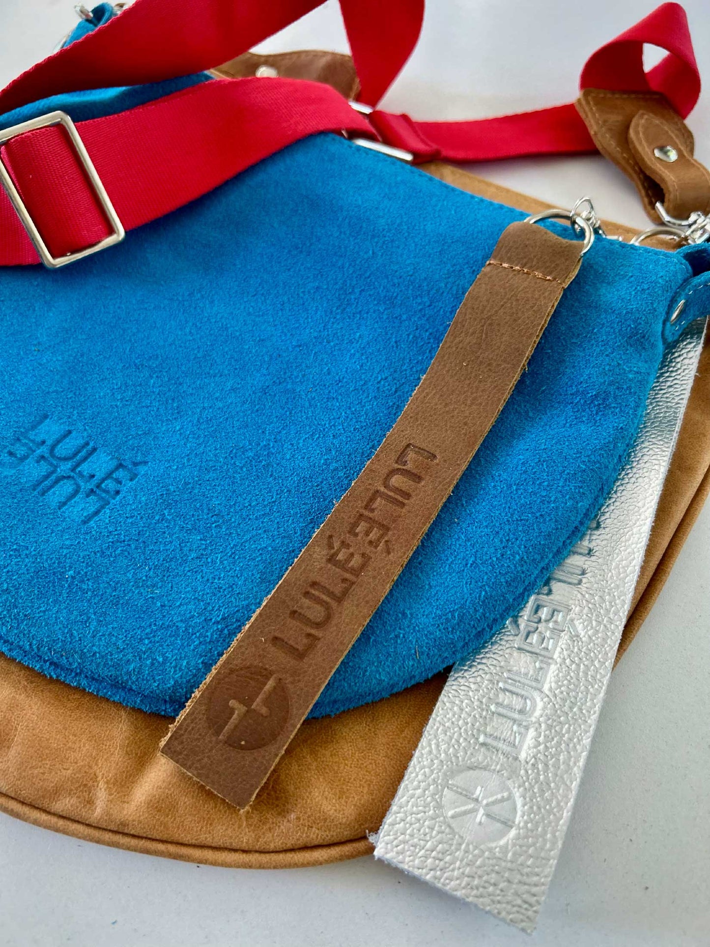 Dúo Bag Miel Turquesa