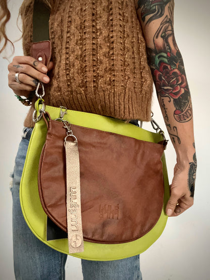 Dúo Bag Verde y Miel