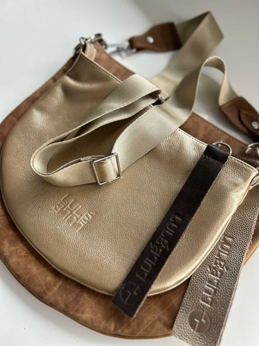 Dúo Bag Miel y Dorado