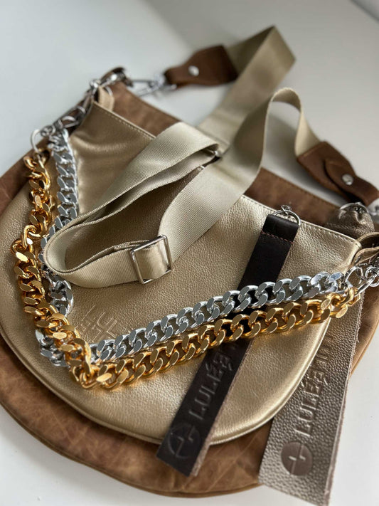 Dúo Bag Miel y Dorado