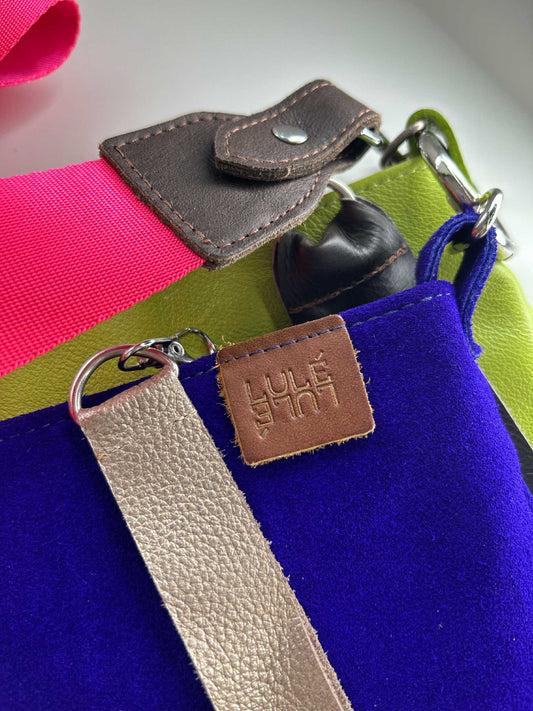 Dúo Bag Verde y Violeta