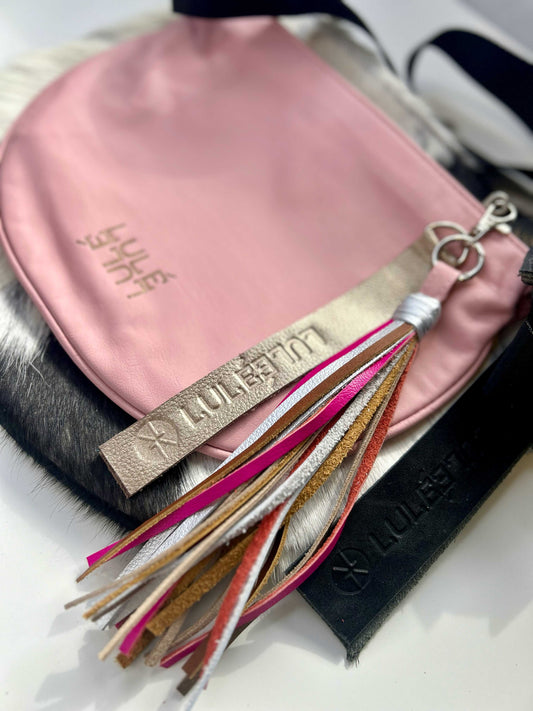 Dúo Bag Cow Rosa