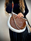 Dúo Bag Plateado y café
